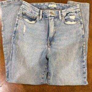 Good American Light Blue Skinny Jeans